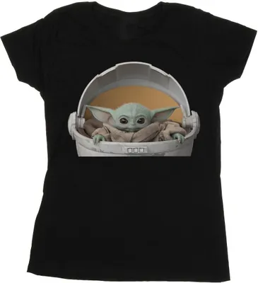 Produktbild von Star Wars - "The Mandalorian The Child" T-Shirt für Damen BI43033 (L) (Schwarz)