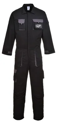 Produktbild von Portwest TX15 Portwest Texo  Kontrast Overall Black Gr. L