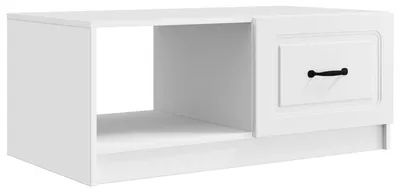 Produktbild von vidaXL Couchtisch Weiß 90 x 50 x 37 cm Holzwerkstoff