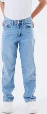 Produktbild von NAME IT Mädchen Jeans Straight Denim Hose Mid Waist Pants NKFROSE Größe: