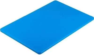Produktbild von Schneidbrett, HACCP, Farbe blau, 450 x 300 x 13 mm (BxTxH)