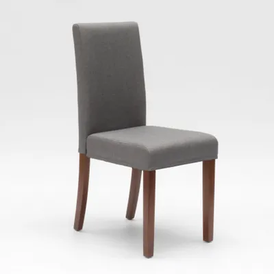 Produktbild von Gepolsterter Stuhl mit Bezug im Henriksdal-Stil für Restaurant aus Holz Comfort Luxury - Grau