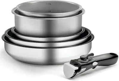 Immagine prodotto di Set da cucina da 6 pezzi con pentole in acciaio inossidabile