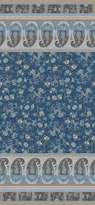 Produktbild von Bassetti Foulard Genova Farbe Blau-B1 Größe 270x270  AL