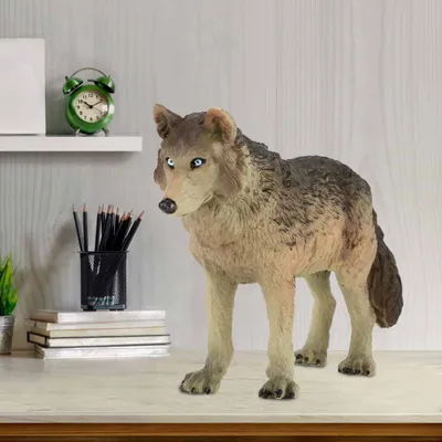 Image de Animal Model Simulation,Simulation Wolf Decoration,Animal Simulation Decoration,Animal Model Wolf Decoration,Wolf Simulation Mini Decoration