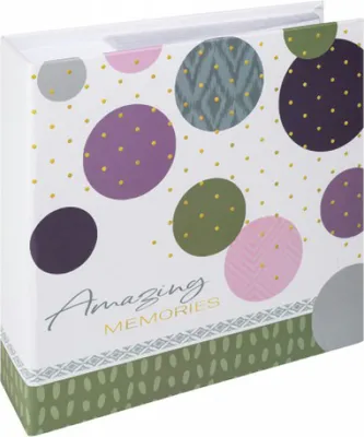 Zdjęcie produktu dla Wsuwany album Walther Amazing Memories 200 zdjęć 10x15 cm zielony