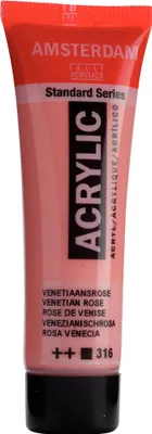 Produktbild von Amsterdam Standard Series Acrylfarbe Tube 20 ml Venezianischrosa 316