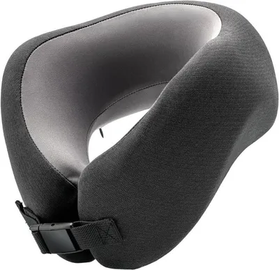 Zdjęcie produktu dla Poduszka podróżna memory pianka na szyję ergonomiczna 23x23cm