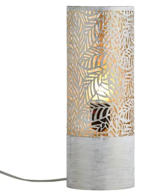 Produktbild von Tischlampe "Verdure" mit E27-Fassung, für stimmungsvolles Licht, weiß, 34 cm