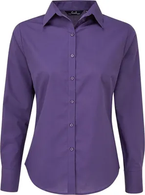 Image de Premier - Chemise Femme Manches Longues PC5632 (48 FR) (Violet)