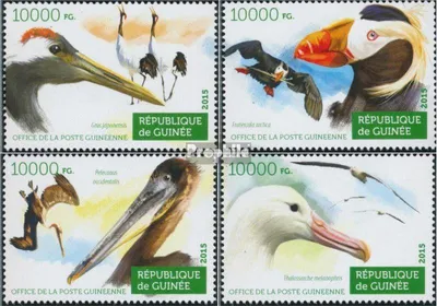 Produktbild von Briefmarken Guinea 2015 Mi 11178-11181 (kompl. Ausgabe) postfrisch Wasservögel