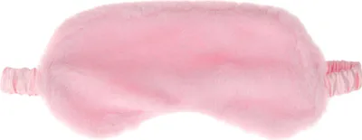 Produktbild von Schlafmasken, weiche Plüsch-Schlafmasken, Reise-Nickerchen-Augenbinde, atmungsaktive Nachtmasken, Pink