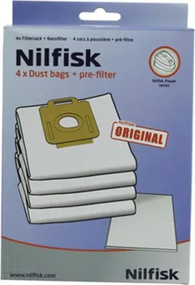 Produktbild von Nilfisk Vliesbeutel 4er Pack+ 1