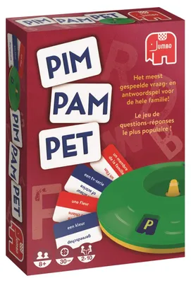 Productafbeelding van Pim Pam Pet 19703, Karetní spel, Kennisspel, Vanaf 8 jaar, 30 minuten, 30 minuten, Familie spel