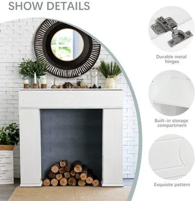 Produktbild von Wickeltisch für Babyzimmer mit drei Türen und großzügigem Stauraum mit Holzoptik