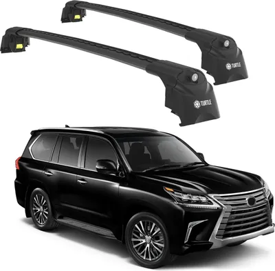 Obrázok produktu pre TURTLE STREŠNÝ NOSIČ AIR-2 , Čierna LEXUS LX J200 2016 - 2024 (SUV)