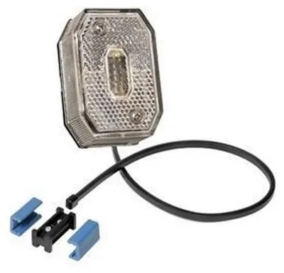 Obrázok produktu pre 1 x Aspöck Flexipoint 1 biely s 0,5 m DC káblom + DC konektor - 31-6509-027