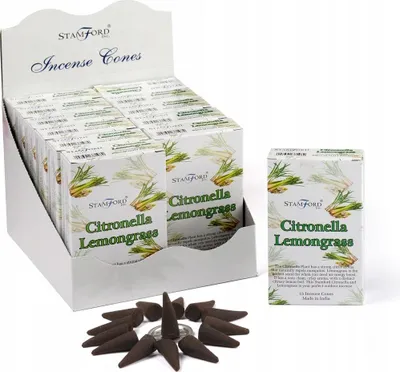 Imagen del producto de Conos de incienso de citronela y limoncillo