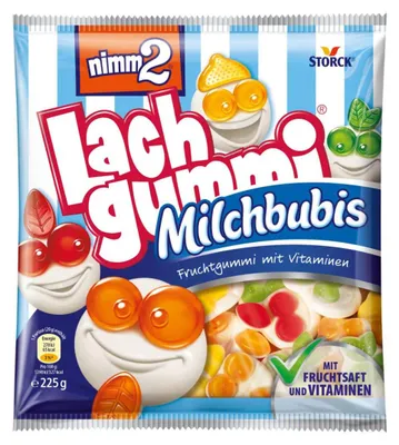 Obrázek produktu pro Storck nimm2 Lachgummi Milchbubis 180g