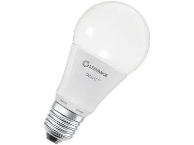 Produktbild von LEDVANCE 00217480, Intelligentes Leuchtmittel, WLAN, Edelstahl, Weiß, E27, A-Form, 2700 K