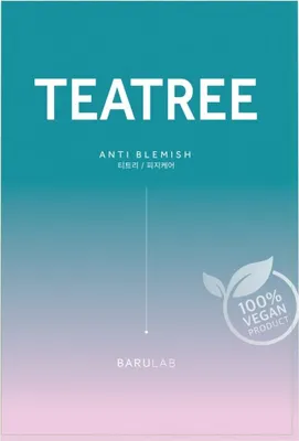 Immagine prodotto di Barulab Tea Tree Anti Blemish Clean Vegan Mask 23 g