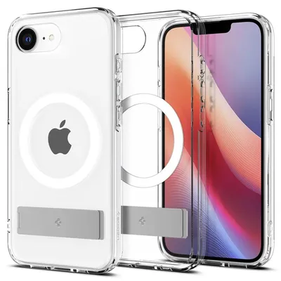 Obrázok produktu pre Spigen Ultra Hybrid S (MagFit), Ochranný obal, Apple, iPhone 16e, 15,5 cm (6.1"), Priehľadná, Biela