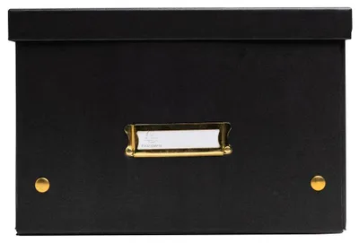 Produktbild von EXACOMPTA Ablagebox Neo Deco DIN A4+ schwarz