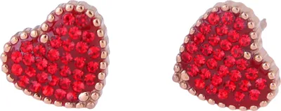 Image de Boucles doreilles Parker Rouge - Élégance et Confort KP20771