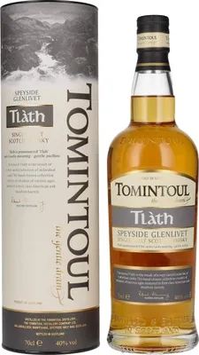 Produktbild von Tomintoul Tlàth Single Malt Scotch Whisky 40% Vol. 0,7l in Geschenkbox