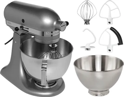 Produktbild von KitchenAid 5KSM175PSECU Artisan Kontur silber
