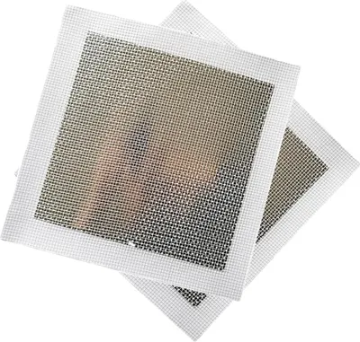 Obrázek produktu pro Allecto Premium - Sanační omítka 20 cm - Hliník - Skleněná vlákna - Samolepicí - Perforovaná záplata - Opravná omítka na stěny a stropy - 2 kusy