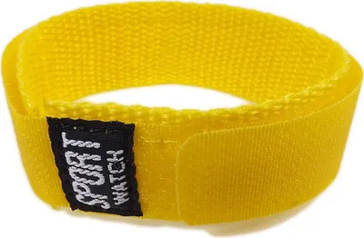 Produktbild von Durchzugsband Textil gelb 18 - 20mm Minott Sport-Watch 21521
