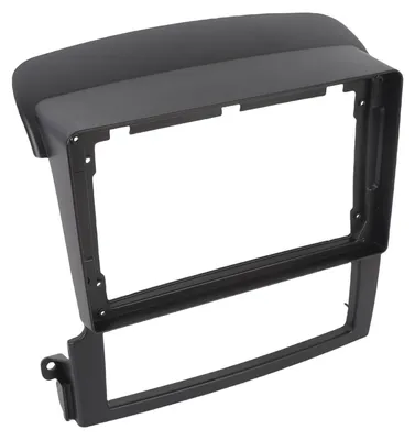 Image de Panneau de façade pour autoradio stéréo de 9 pouces, en plastique résistant à l'usure, pour tableau de bord 2 DIN, compatible avec les systèmes GPS et les panneaux de navigation