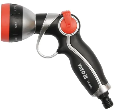 Produktbild von Multifunktions Spritzpistole Regulierbar 7 Strahlarten Aluminium ABS Bewässerung