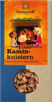 Produktbild von Kaminknistern Früchtetee  100 g – Fruchtig-würziger Tee