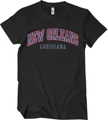 Produktbild von New Orleans - Louisiana T-Shirt - Small - Black