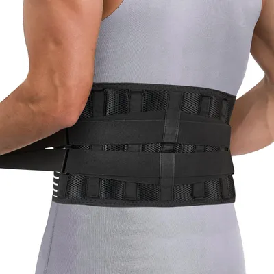 Immagine prodotto di Supporto lombare per uomo - Sollievo dal dolore lombare - Fascia lombare regolabile nelle taglie S/M/L/XL/2XL