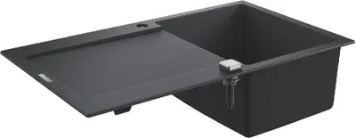 Obrázek produktu pro GROHE GROHE kompozitní dřez K500 31644 1 mísa 860x500mm s ATF re/li granit černá