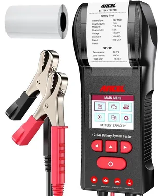 Obrázek produktu pro ANCEL Tester baterií BST600 12V/24V s vestavěnou tiskárnou