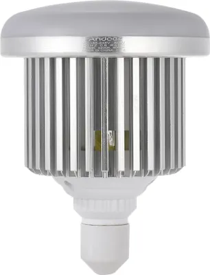 Image de Andoer E27 50W LED Ampoule Luminosité & température de couleur réglables 3200K ~ 5600K avec télécommande Studio Photo Video Light AC185-245V