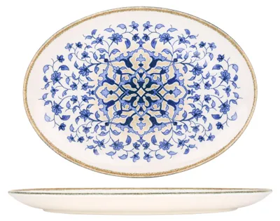 Zdjęcie produktu dla Miska do serwowania Kütahya Porselen – Tile Legacy – porcelana – 36 x 21 cm