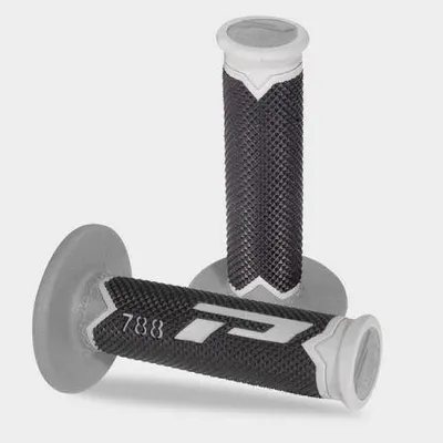Produktbild von 2x PROGRIP Motorradgriffe 710-280 22/25mm 115mm Gummi