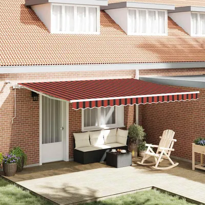 Immagine prodotto di Tenda Retrattile Arancione e Marrone 450 × 350 cm