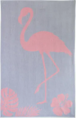 Zdjęcie produktu dla Ręcznik plażowy Flaming 100x160cm popiel
