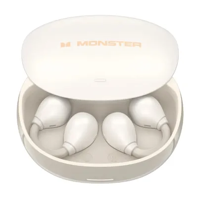 Obrázek produktu pro MONSTER AC500 Earclips Bezdrátová sluchátka BT 5.3 Stereo zvuk Sluchátka s potlačením šumu Otevřená sluchátka Sportovní sluchátka IPX5 Vodotěsná