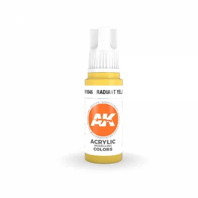Produktbild von AK Interactive S.L. AK-11046 Radiant Yellow (3rd Generation)