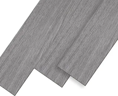 Obrázek produktu pro TWOLIIN PVC podlahová krytina Samolepicí dlaždice Vinylová podlaha vzhled dřeva, 91,44 x 15,24 x 0,2 cm, 18 kusů na cca 2,5 m², dekorativní prkna do kuchyně obývacího pokoje na balkon (šedá)