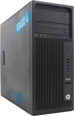 Immagine prodotto di Hp Z240 I5 Windows 11 Pro 16gb Ram Ssd 256gb + 2tb Workstation Computer Fisso