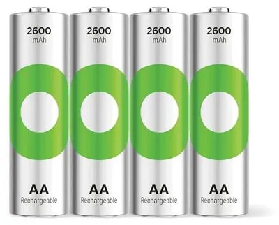 Productafbeelding van GP GPRCK260AA129C4 4 GP Akkus ReCyko+ Mignon AA 2.600 mAh