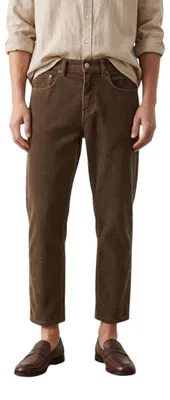 Produktbild von ZARA Herren Cordhose braun Baumwolle L